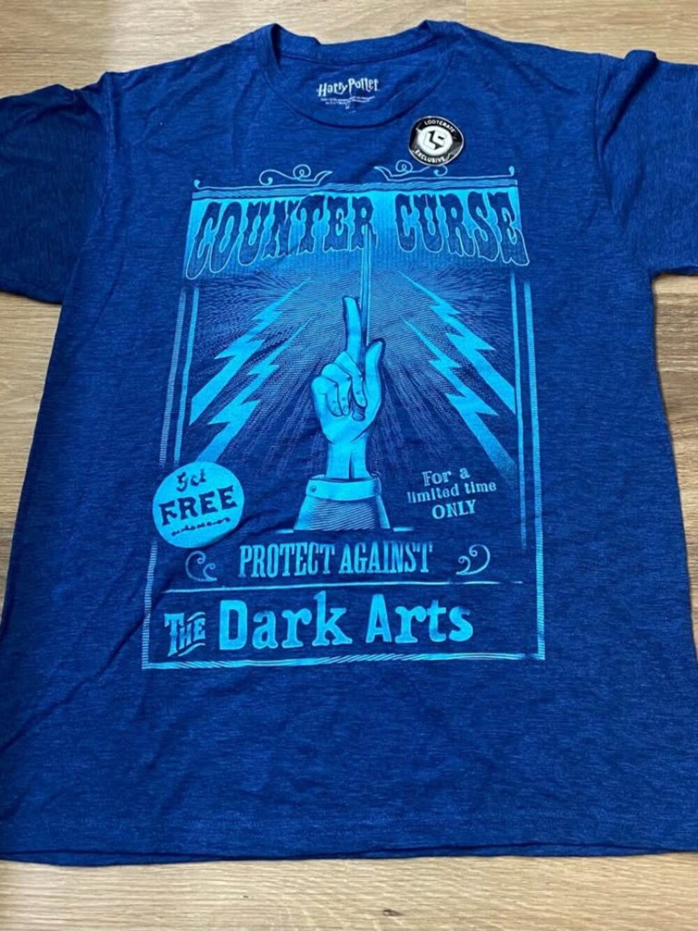 Harry Potter “Counter Curse” Graphic T-Shirt – Size Medium